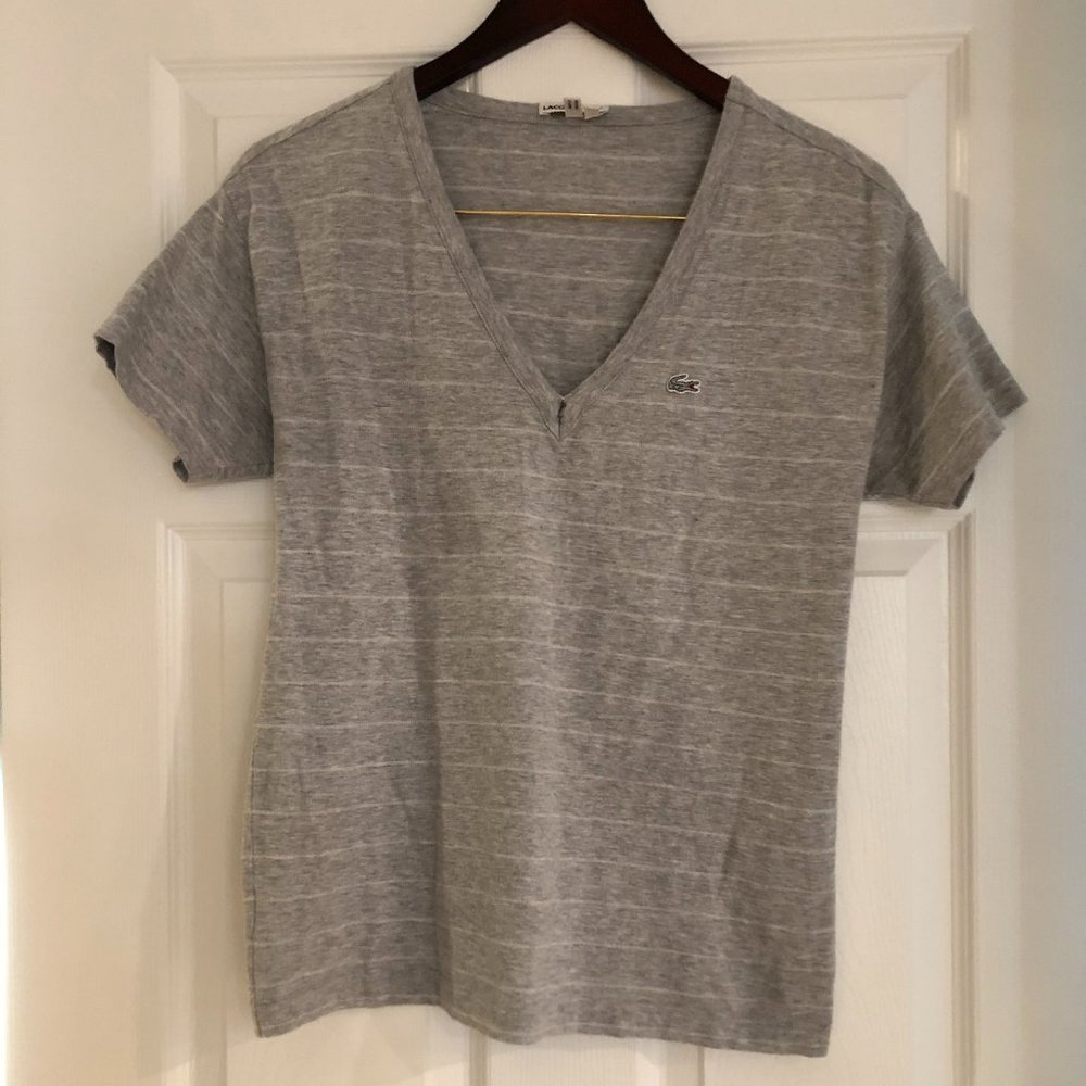 Lacoste Ladies T-Shirt Size 38